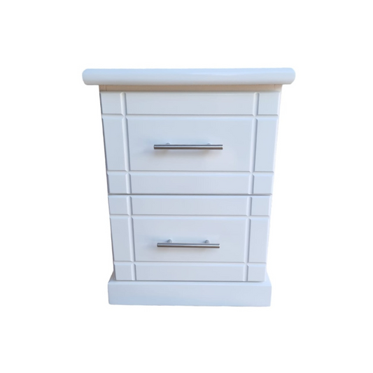 Paris Bedside Table - White